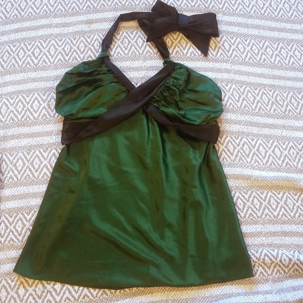Satin Halter Top